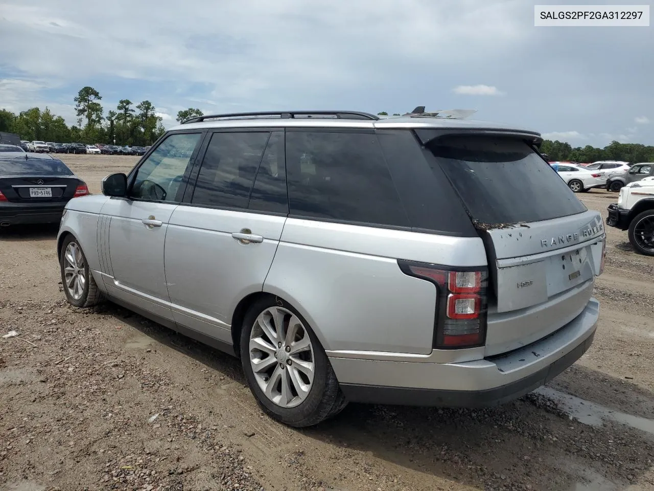 SALGS2PF2GA312297 2016 Land Rover Range Rover Hse