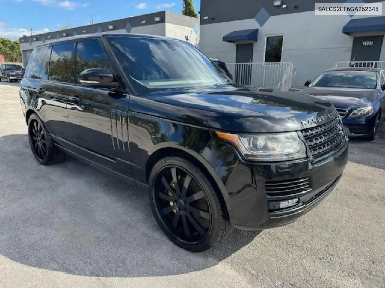 2016 Land Rover Range Rover Supercharged VIN: SALGS2EF6GA262345 Lot: 69593394