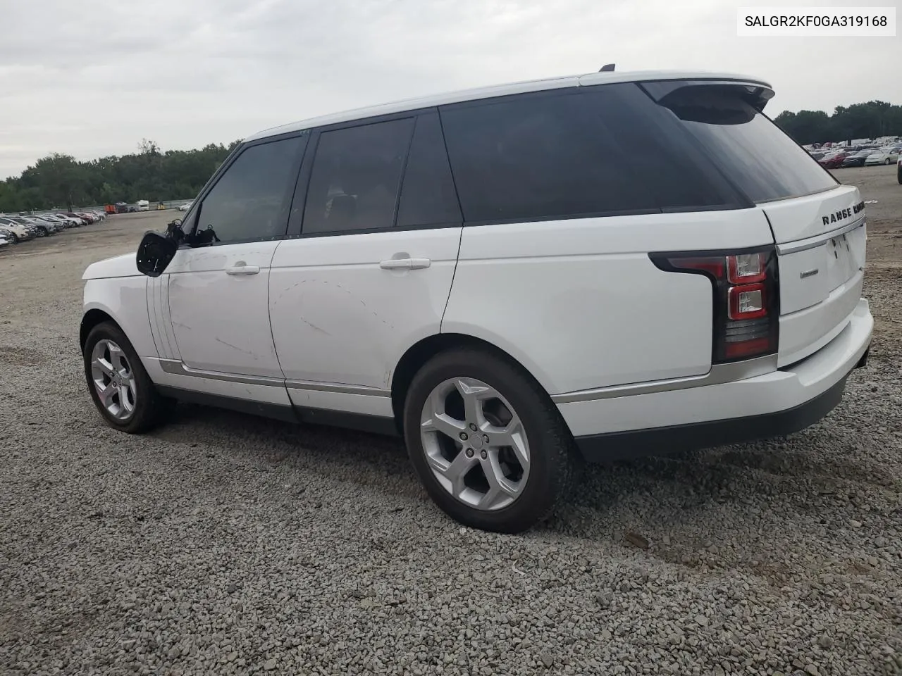 2016 Land Rover Range Rover VIN: SALGR2KF0GA319168 Lot: 70199414