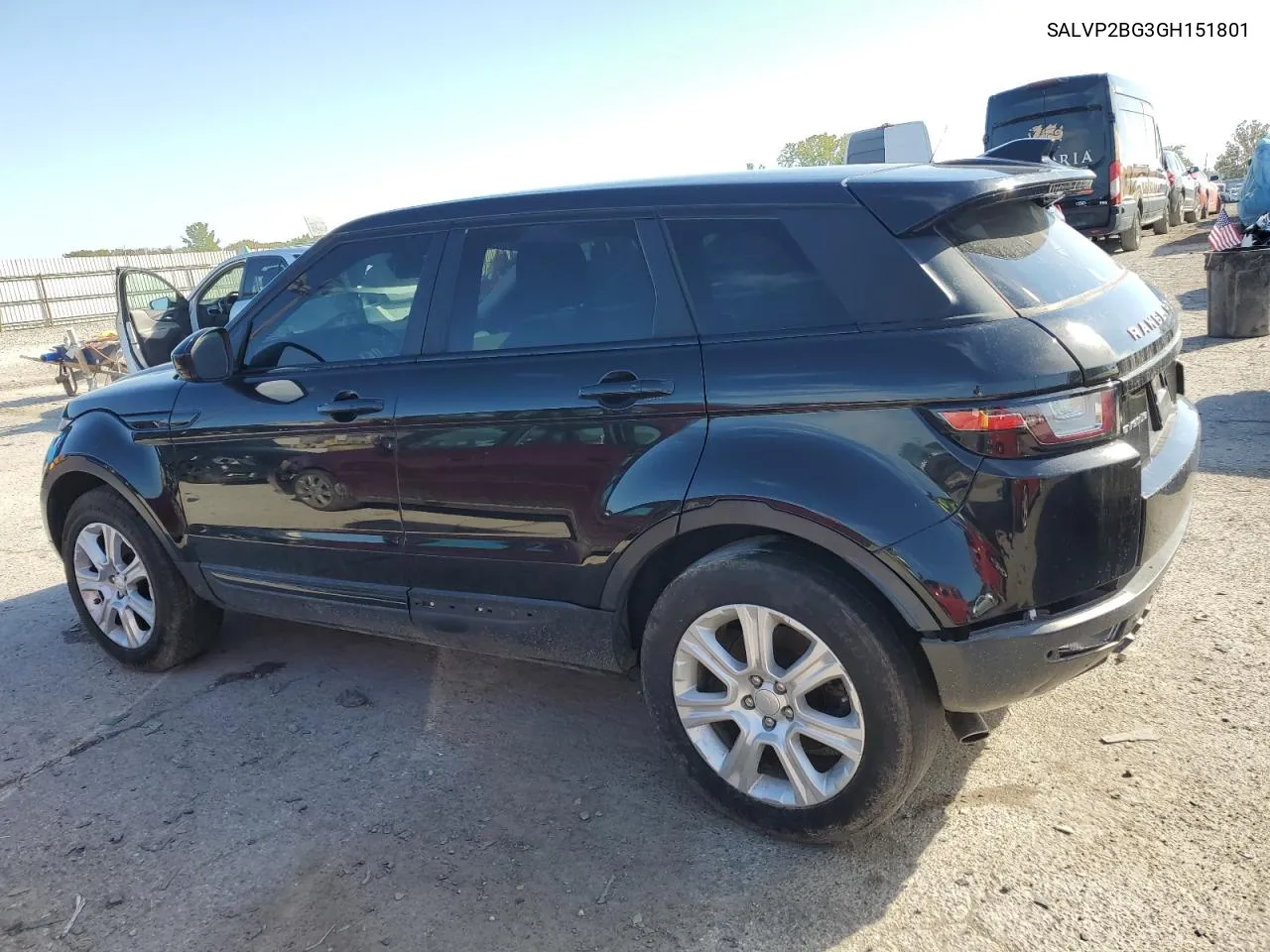 2016 Land Rover Range Rover Evoque Se VIN: SALVP2BG3GH151801 Lot: 72400994