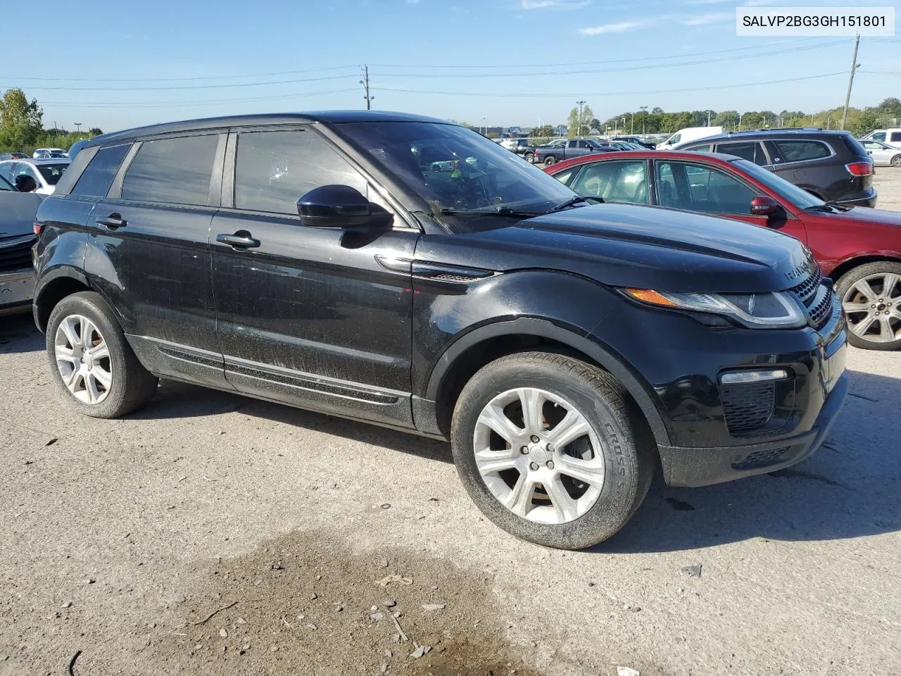 2016 Land Rover Range Rover Evoque Se VIN: SALVP2BG3GH151801 Lot: 72400994