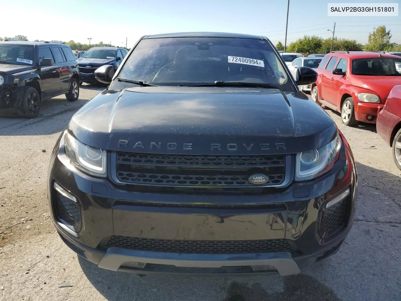 2016 Land Rover Range Rover Evoque Se VIN: SALVP2BG3GH151801 Lot: 72400994