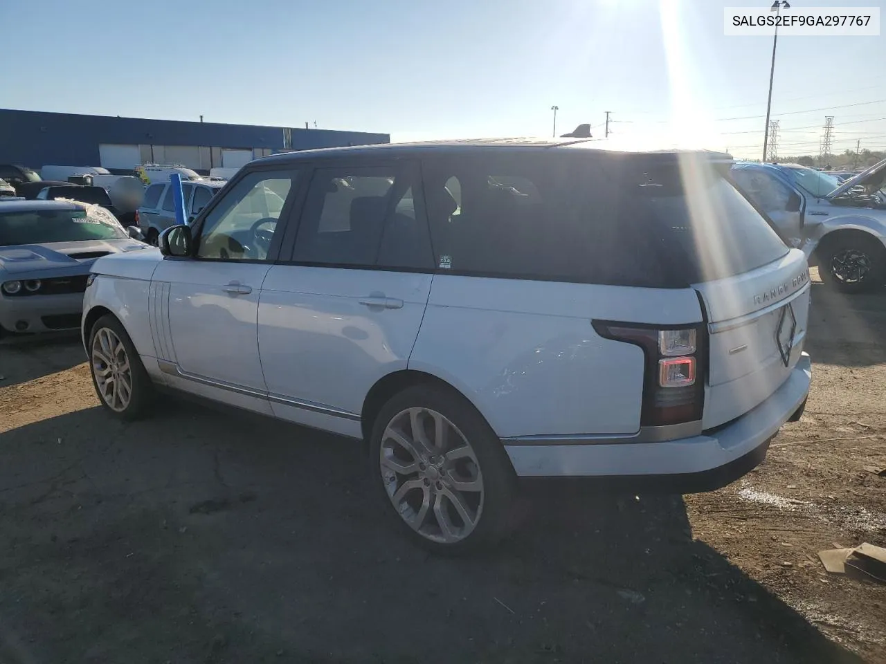 2016 Land Rover Range Rover Supercharged VIN: SALGS2EF9GA297767 Lot: 75668304