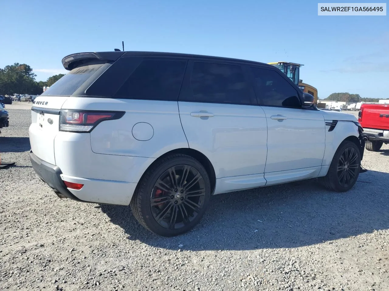 2016 Land Rover Range Rover Sport Sc VIN: SALWR2EF1GA566495 Lot: 75918264