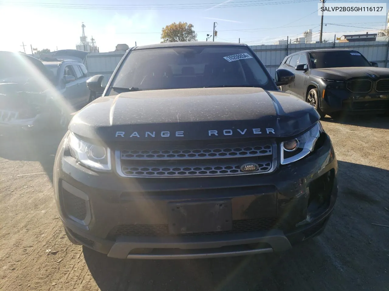 2016 Land Rover Range Rover Evoque Se VIN: SALVP2BG5GH116127 Lot: 76208854