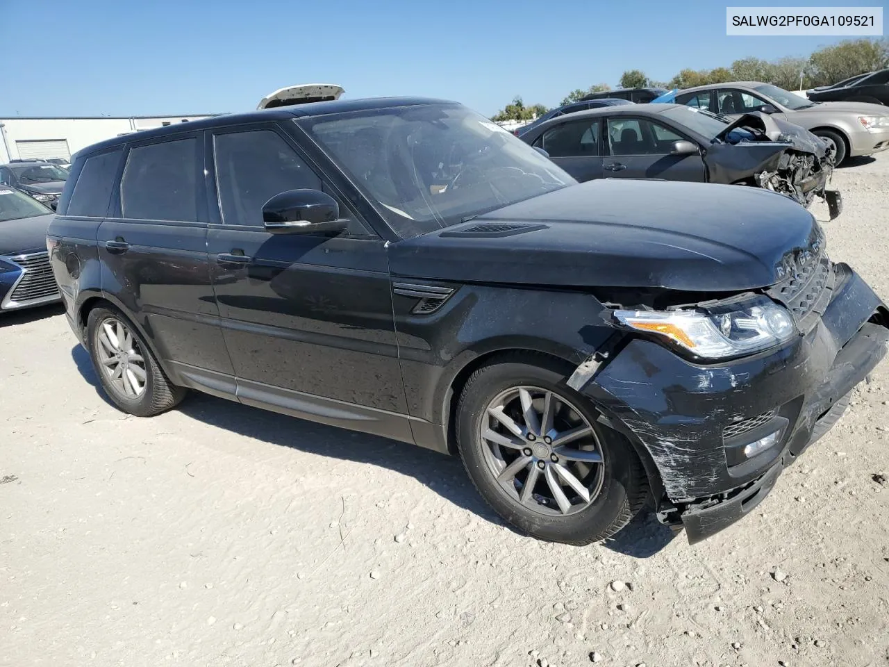 2016 Land Rover Range Rover Sport Se VIN: SALWG2PF0GA109521 Lot: 76707604