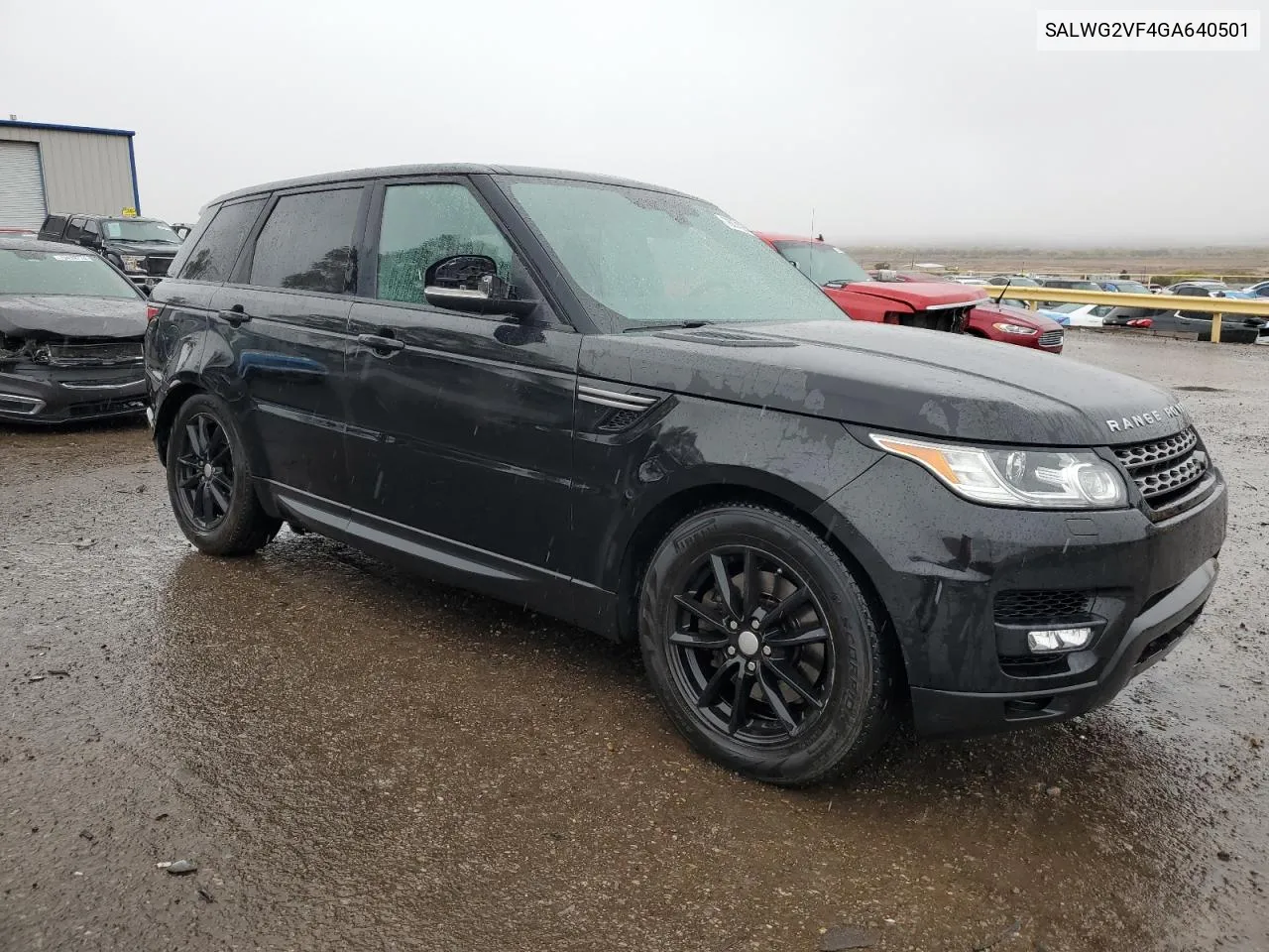 2016 Land Rover Range Rover Sport Se VIN: SALWG2VF4GA640501 Lot: 78074924