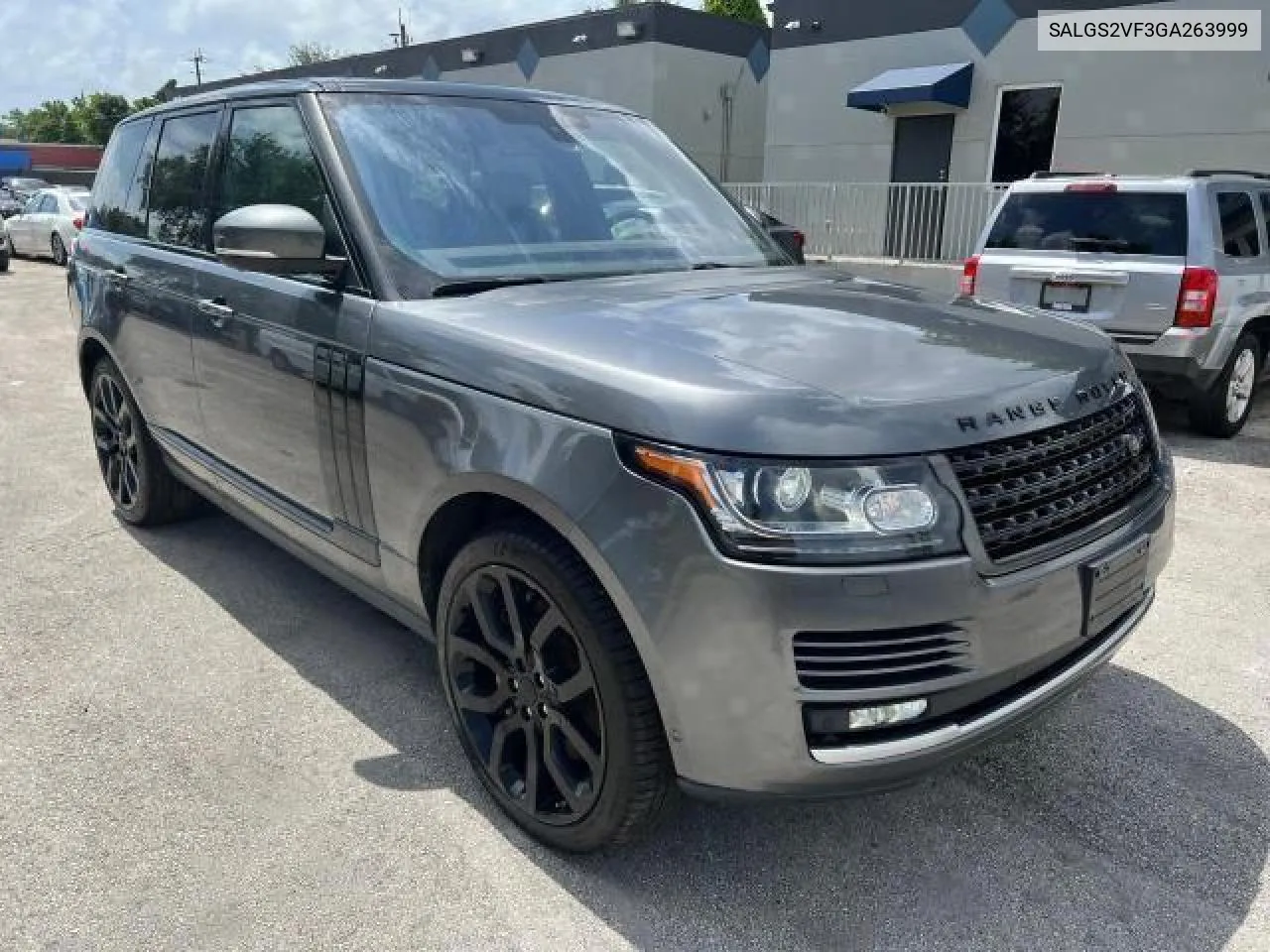 2016 Land Rover Range Rover Hse VIN: SALGS2VF3GA263999 Lot: 78108094