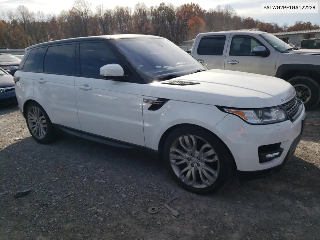 2016 Land Rover Range Rover Sport Se VIN: SALWG2PF1GA122228 Lot: 78866774