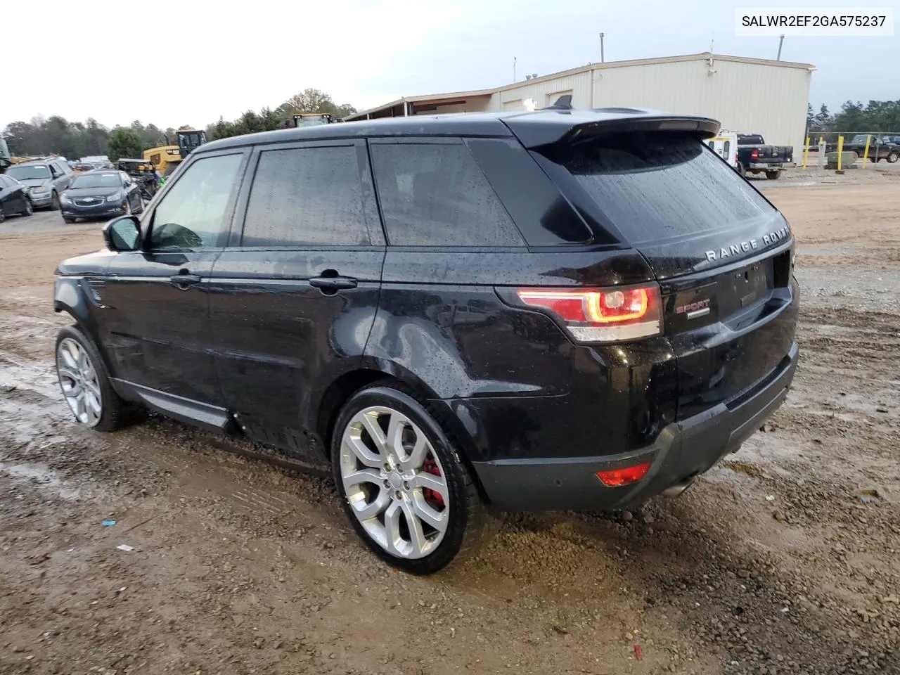 2016 Land Rover Range Rover Sport Sc VIN: SALWR2EF2GA575237 Lot: 79020834