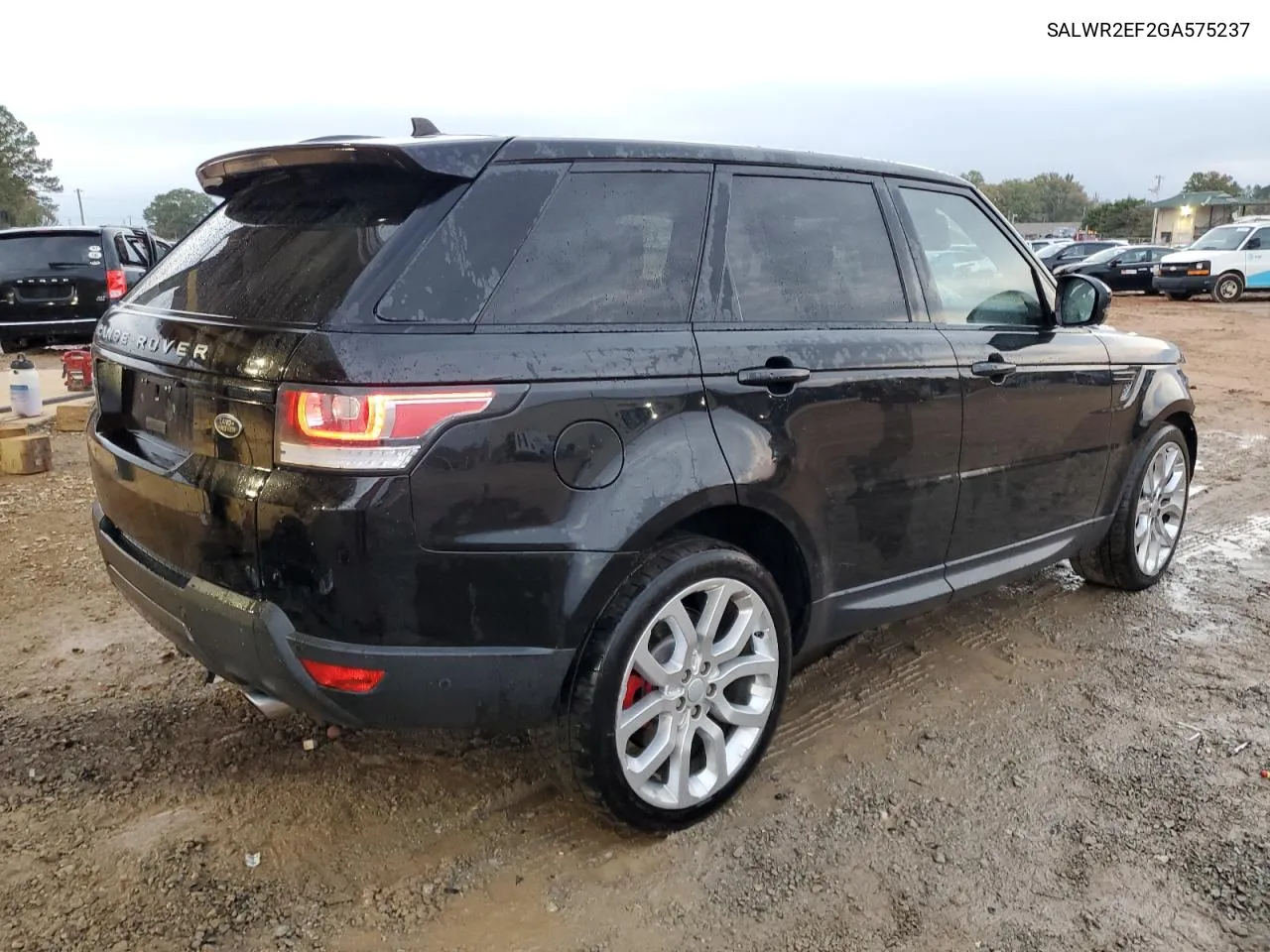 2016 Land Rover Range Rover Sport Sc VIN: SALWR2EF2GA575237 Lot: 79020834