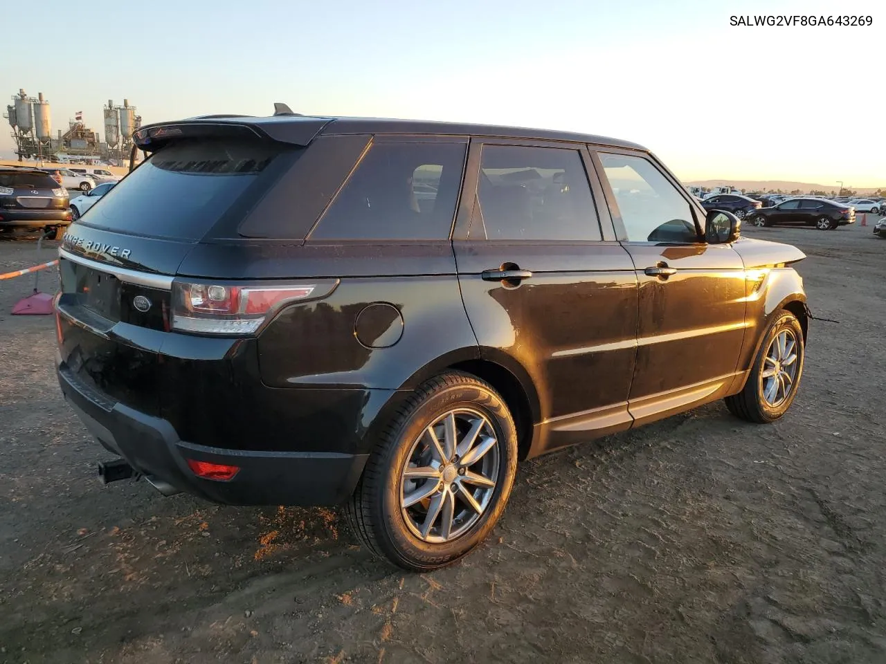 2016 Land Rover Range Rover Sport Se VIN: SALWG2VF8GA643269 Lot: 79073624