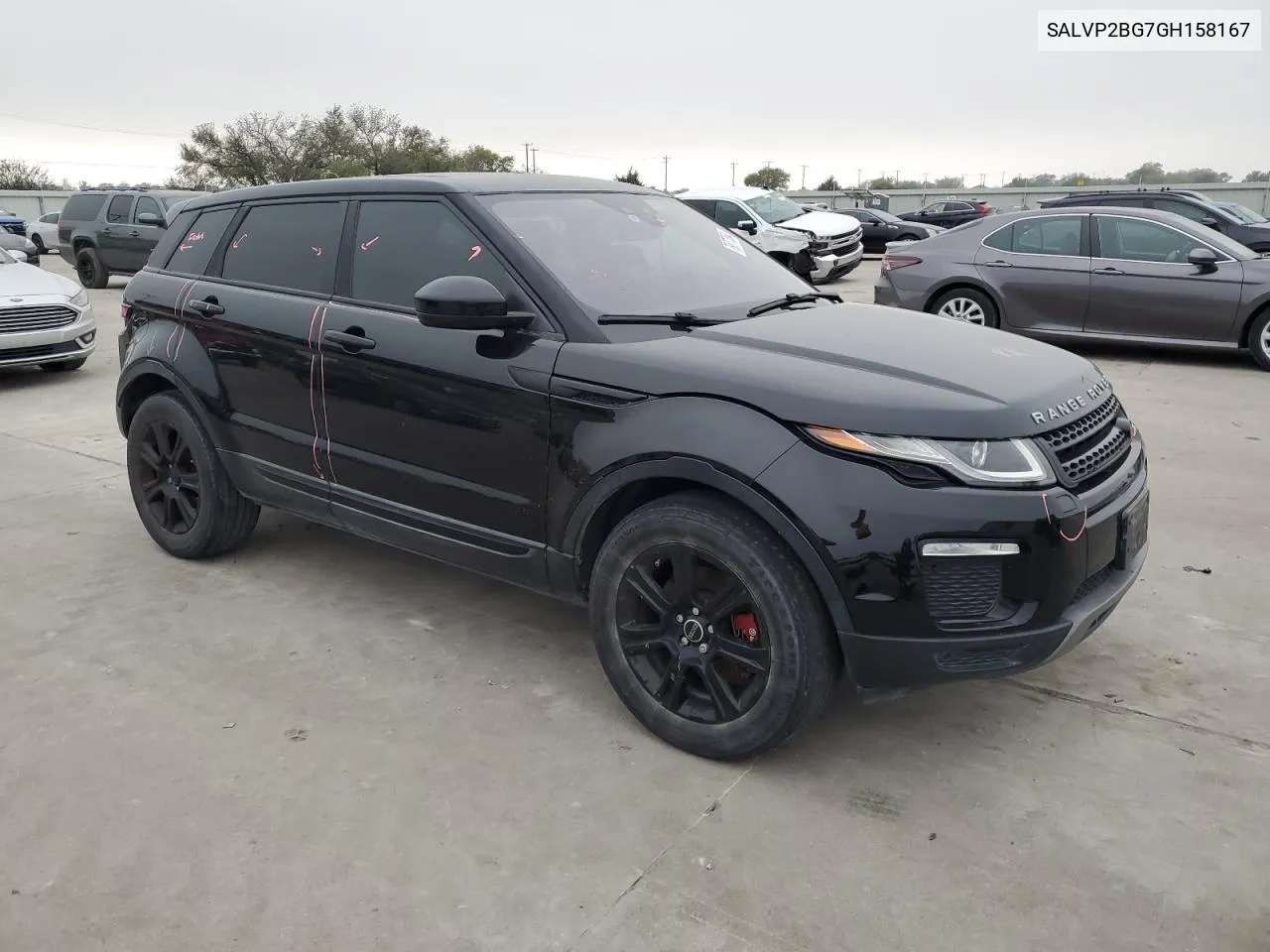 2016 Land Rover Range Rover Evoque Se VIN: SALVP2BG7GH158167 Lot: 79077354