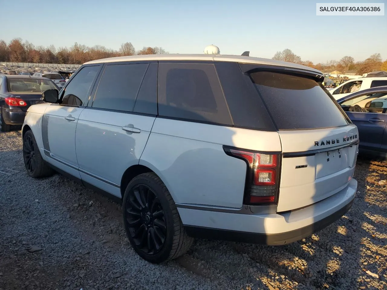 2016 Land Rover Range Rover Autobiography VIN: SALGV3EF4GA306386 Lot: 79257454