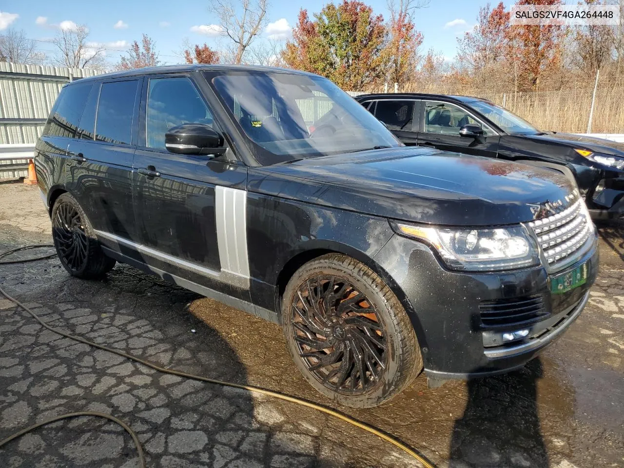 2016 Land Rover Range Rover Hse VIN: SALGS2VF4GA264448 Lot: 79272014