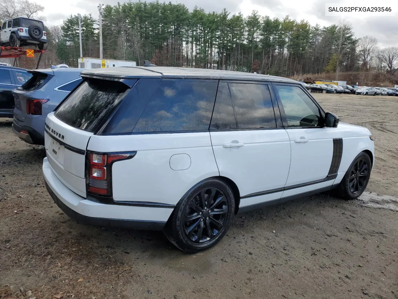 2016 Land Rover Range Rover Hse VIN: SALGS2PFXGA293546 Lot: 79815844