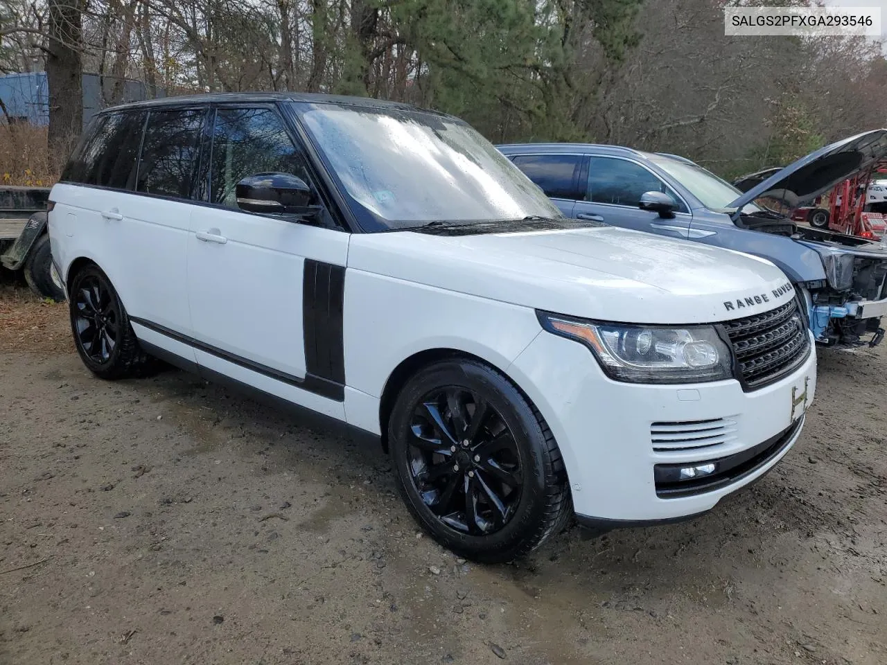 2016 Land Rover Range Rover Hse VIN: SALGS2PFXGA293546 Lot: 79815844