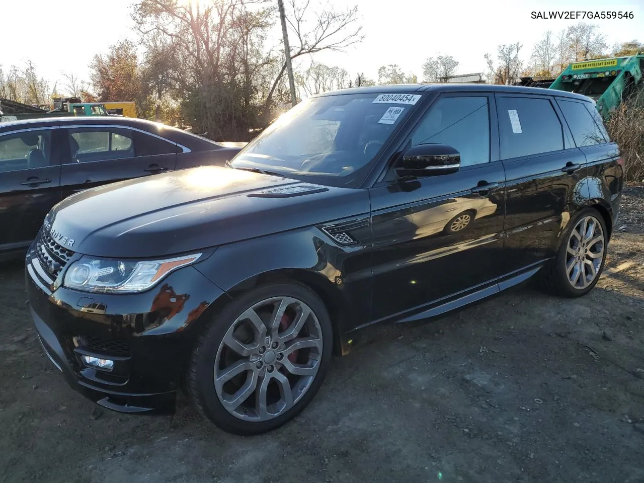 2016 Land Rover Range Rover Sport Autobiography VIN: SALWV2EF7GA559546 Lot: 80040454