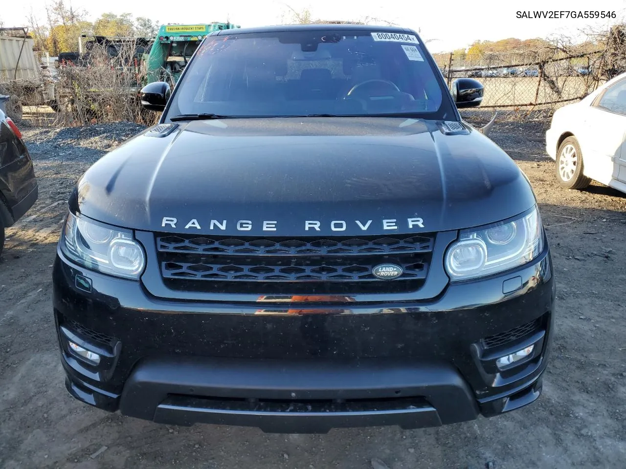 2016 Land Rover Range Rover Sport Autobiography VIN: SALWV2EF7GA559546 Lot: 80040454