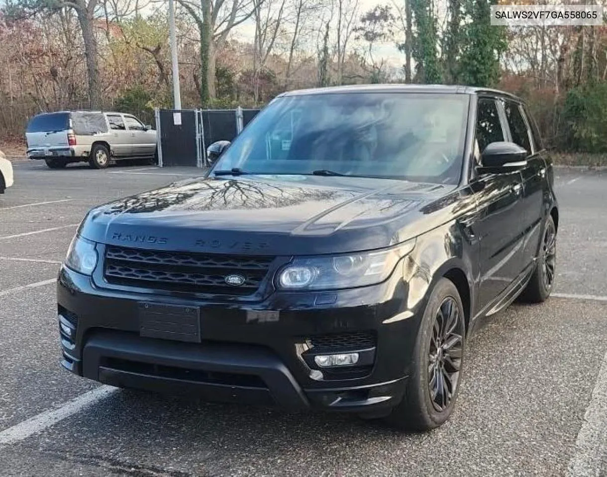 2016 Land Rover Range Rover Sport Hst VIN: SALWS2VF7GA558065 Lot: 81838104