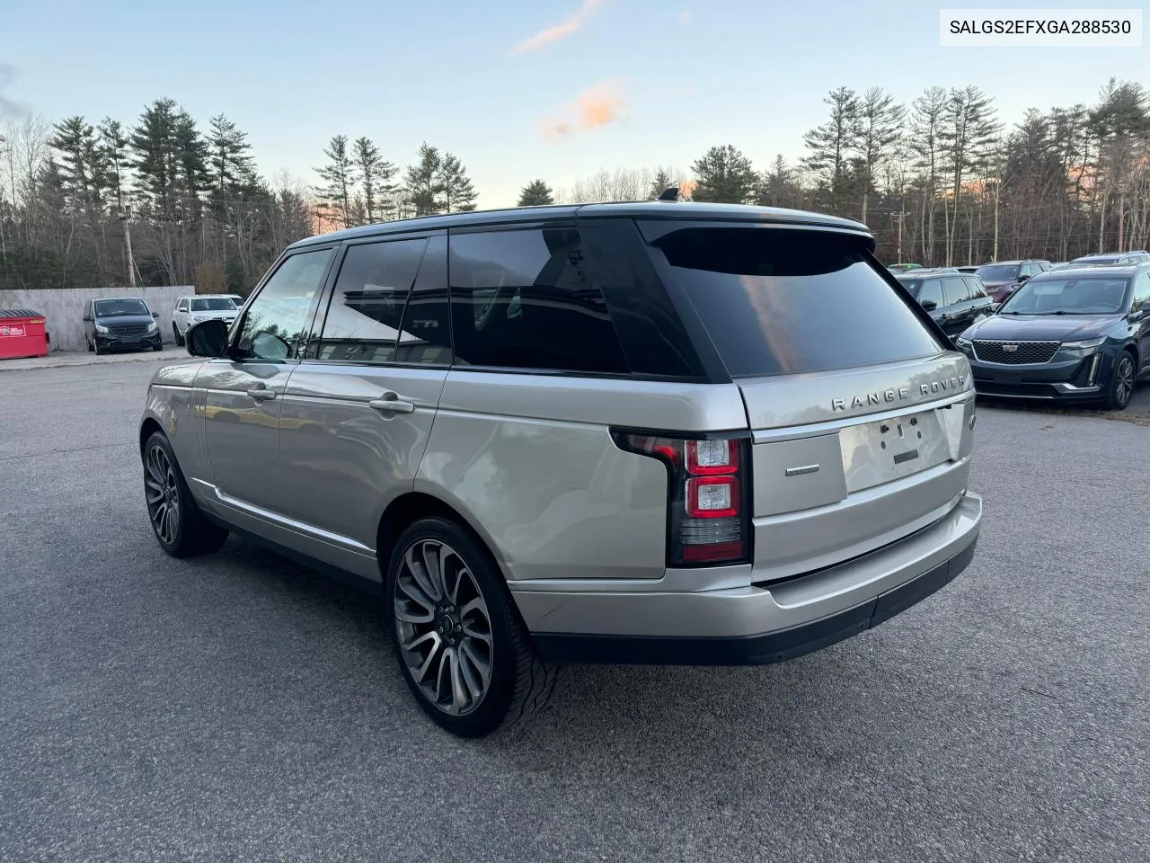 2016 Land Rover Range Rover Supercharged VIN: SALGS2EFXGA288530 Lot: 81974814