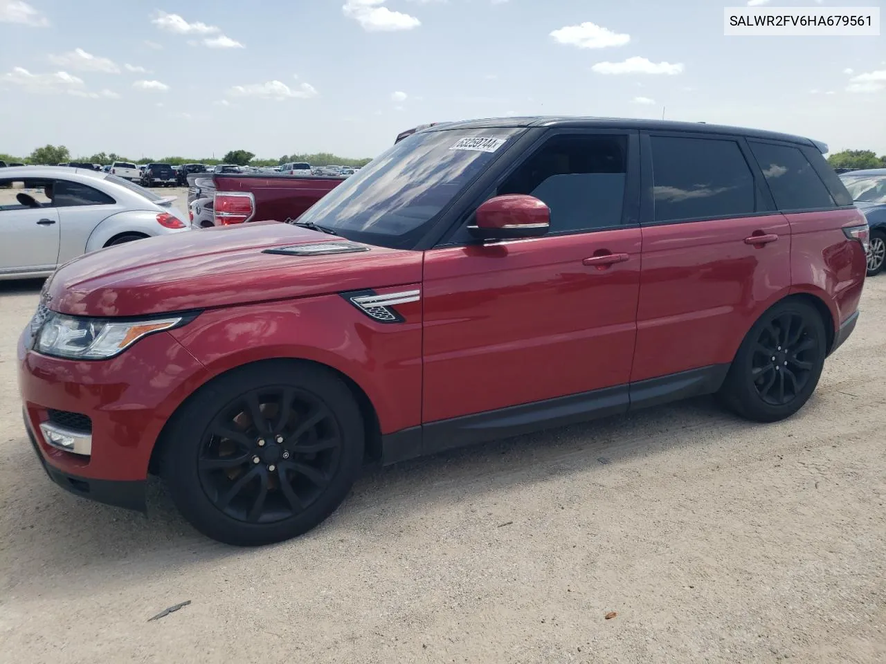 2017 Land Rover Range Rover Sport Hse VIN: SALWR2FV6HA679561 Lot: 63259744