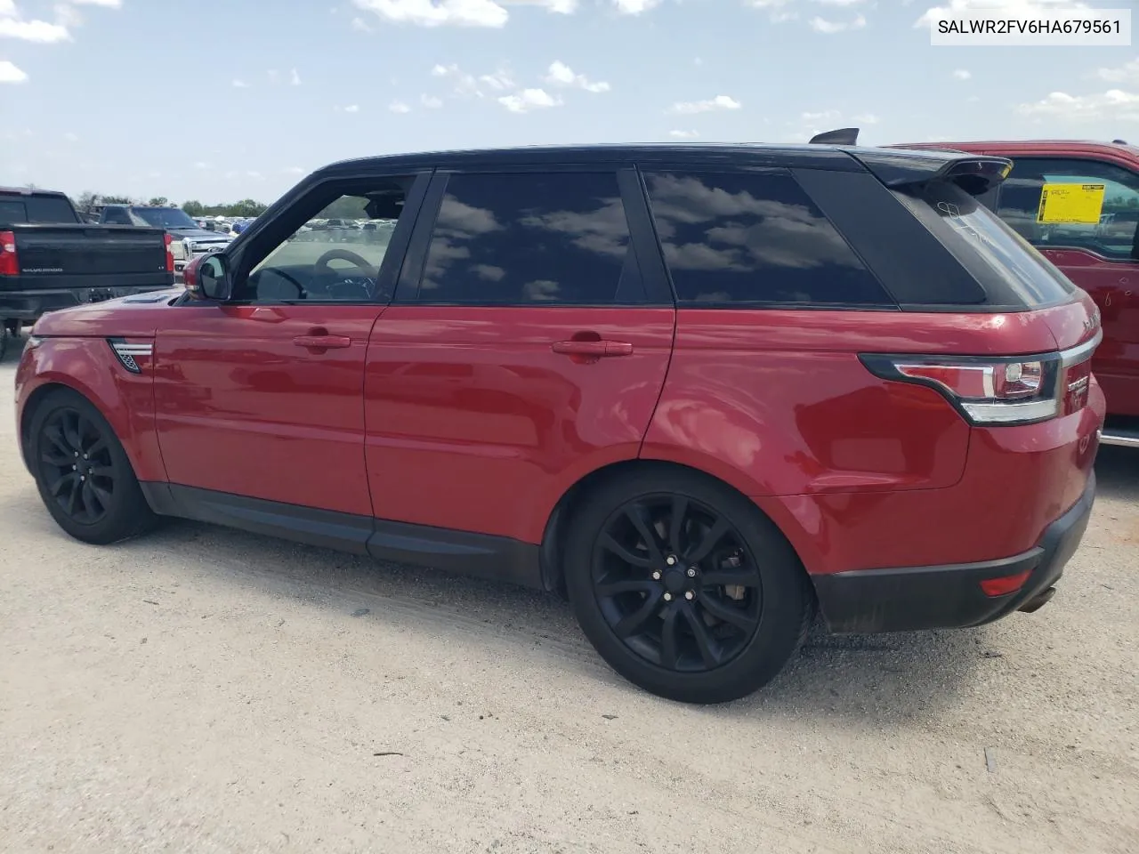 2017 Land Rover Range Rover Sport Hse VIN: SALWR2FV6HA679561 Lot: 63259744