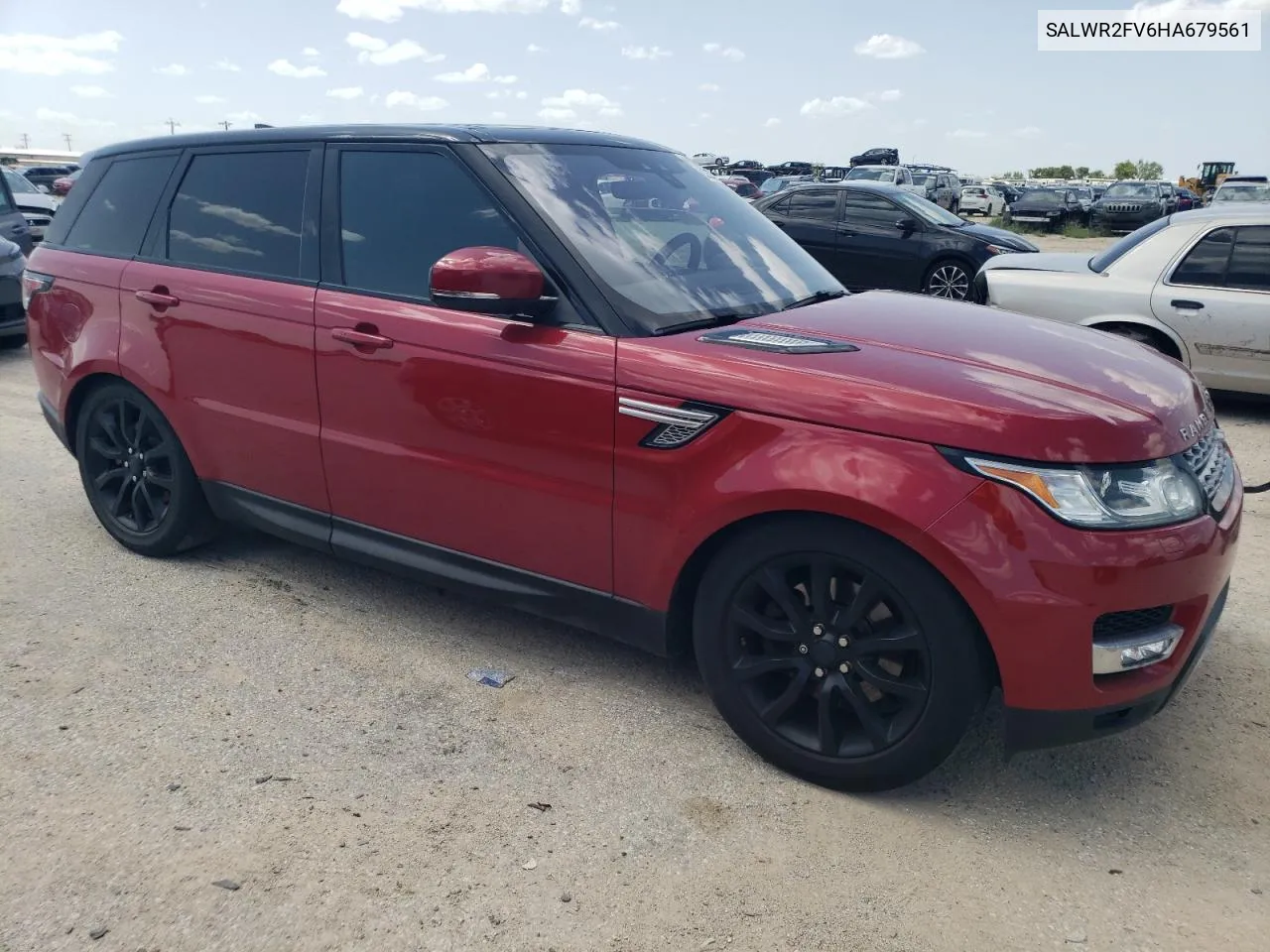 2017 Land Rover Range Rover Sport Hse VIN: SALWR2FV6HA679561 Lot: 63259744