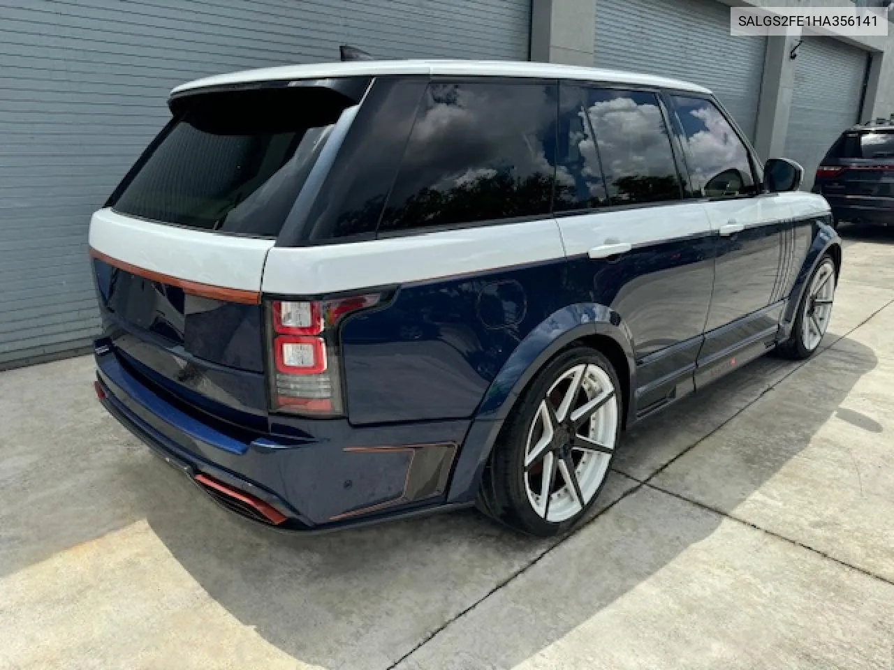 2017 Land Rover Range Rover Supercharged VIN: SALGS2FE1HA356141 Lot: 71799954