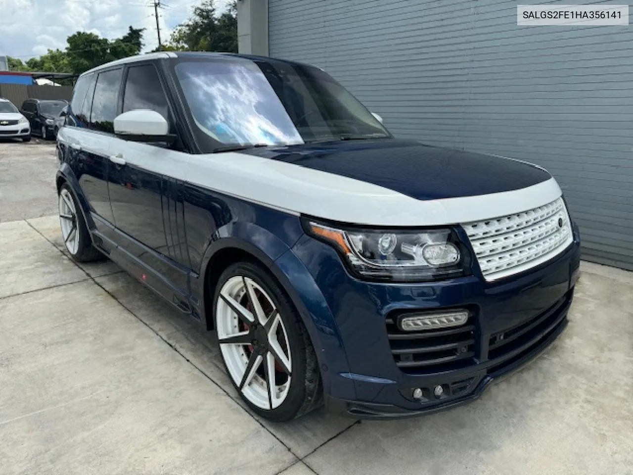 2017 Land Rover Range Rover Supercharged VIN: SALGS2FE1HA356141 Lot: 71799954