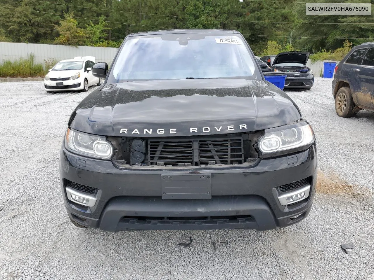 SALWR2FV0HA676090 2017 Land Rover Range Rover Sport Hse