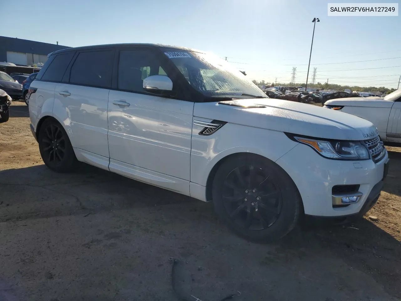 SALWR2FV6HA127249 2017 Land Rover Range Rover Sport Hse