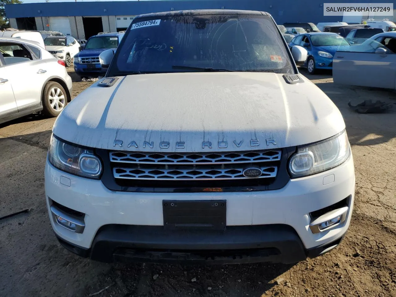 SALWR2FV6HA127249 2017 Land Rover Range Rover Sport Hse