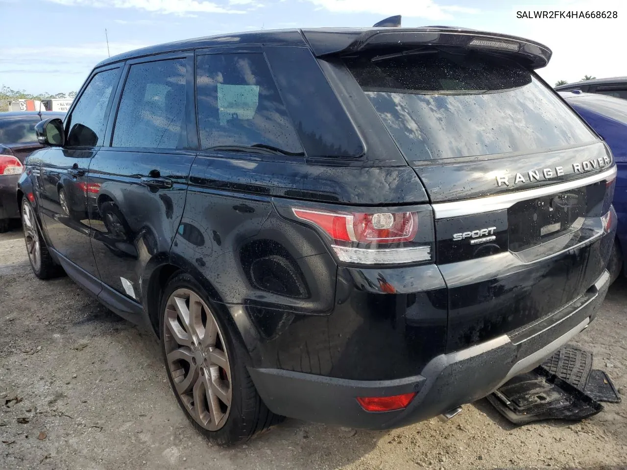 2017 Land Rover Range Rover Sport Hse VIN: SALWR2FK4HA668628 Lot: 78130904