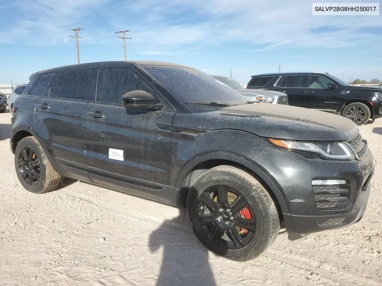 2017 Land Rover Range Rover Evoque Se VIN: SALVP2BG8HH250017 Lot: 78156684