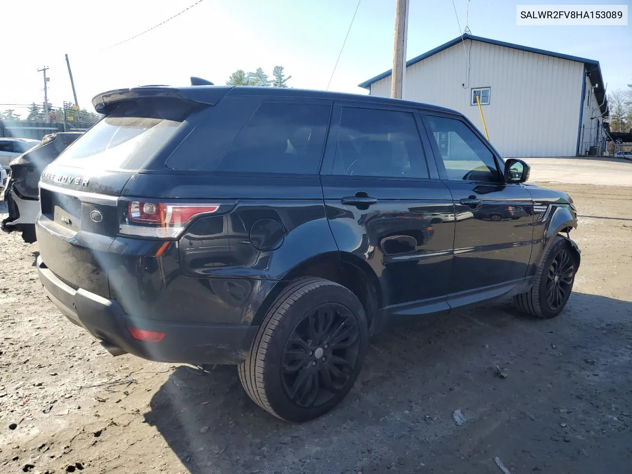 2017 Land Rover Range Rover Sport Hse VIN: SALWR2FV8HA153089 Lot: 78408814