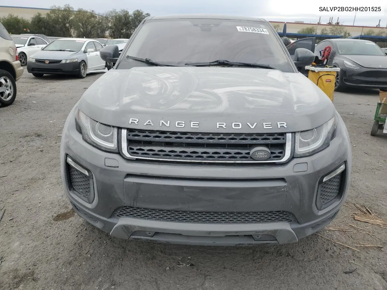 2017 Land Rover Range Rover Evoque Se VIN: SALVP2BG2HH201525 Lot: 78758334