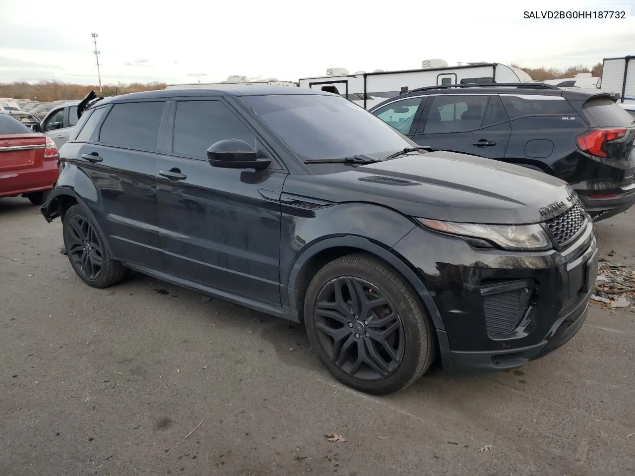 2017 Land Rover Range Rover Evoque Hse Dynamic VIN: SALVD2BG0HH187732 Lot: 79089744