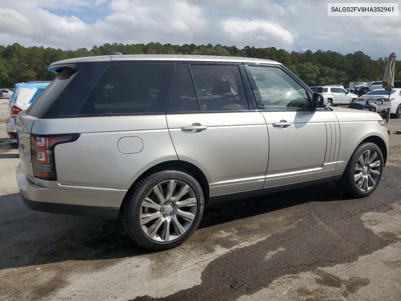 2017 Land Rover Range Rover Hse VIN: SALGS2FV8HA352961 Lot: 79189724