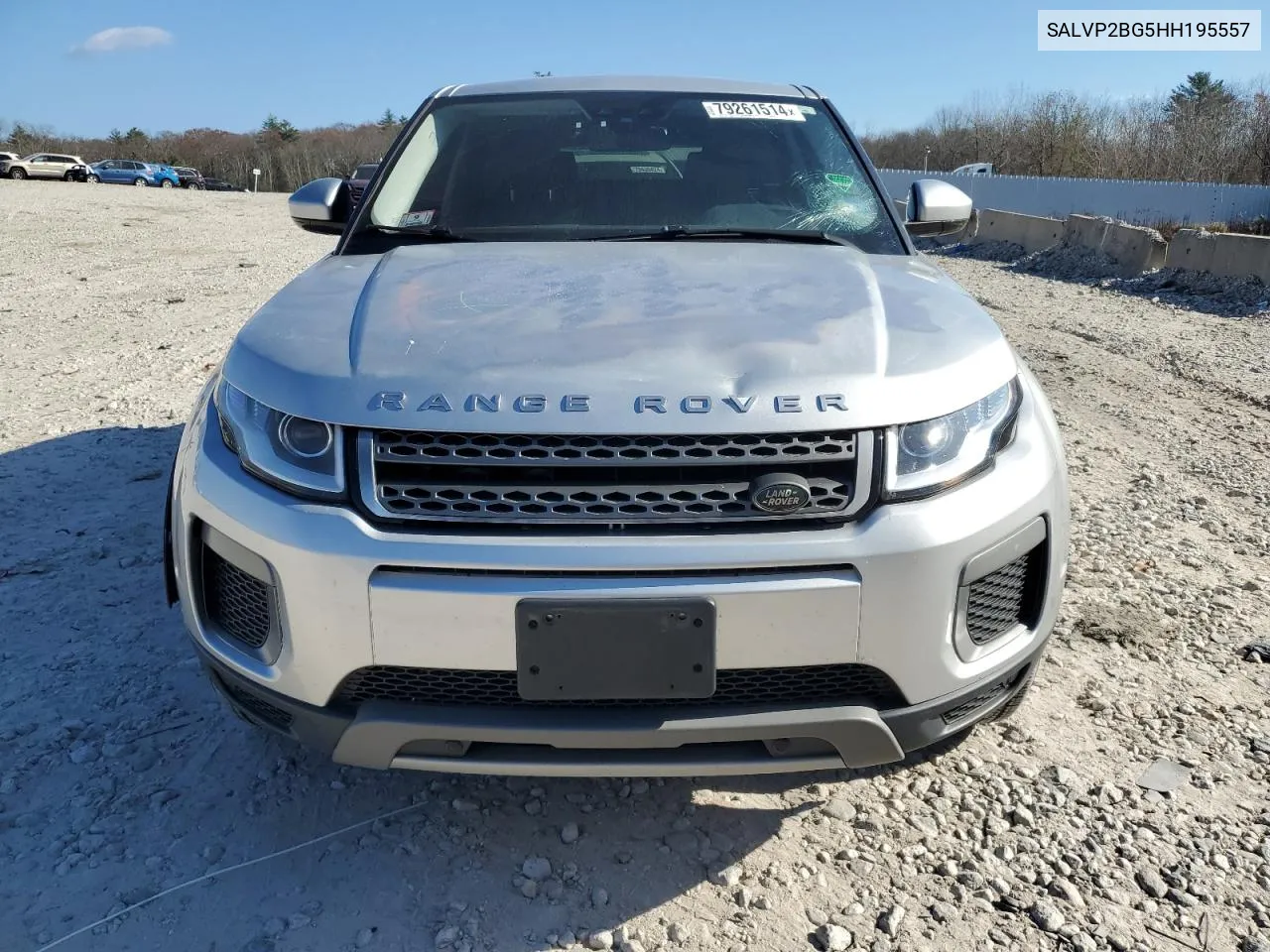 2017 Land Rover Range Rover Evoque Se VIN: SALVP2BG5HH195557 Lot: 79261514