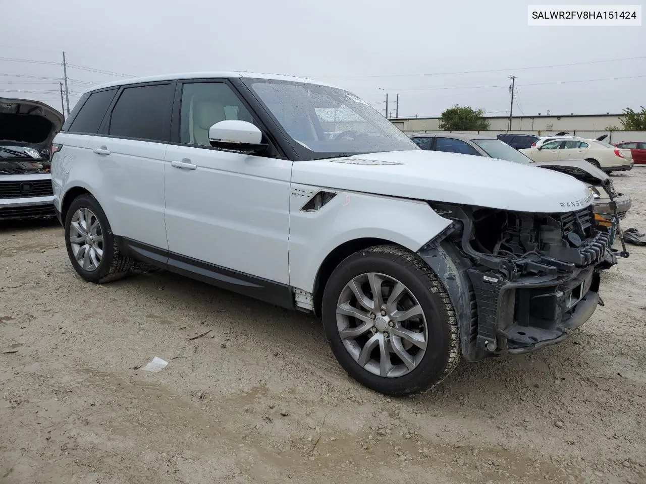 2017 Land Rover Range Rover Sport Hse VIN: SALWR2FV8HA151424 Lot: 79509844