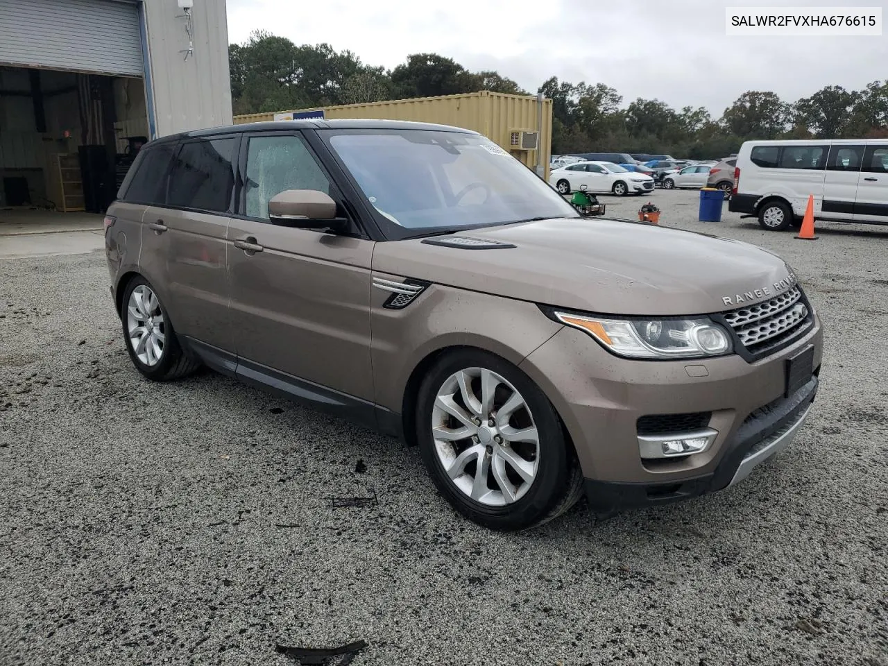 2017 Land Rover Range Rover Sport Hse VIN: SALWR2FVXHA676615 Lot: 79559694