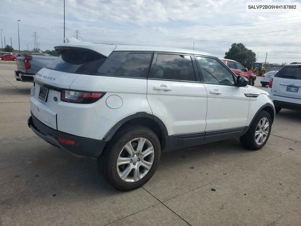 2017 Land Rover Range Rover Evoque Se VIN: SALVP2BG9HH187882 Lot: 79694304