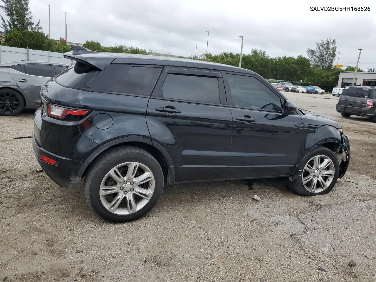 2017 Land Rover Range Rover Evoque Hse Dynamic VIN: SALVD2BG5HH168626 Lot: 79702394