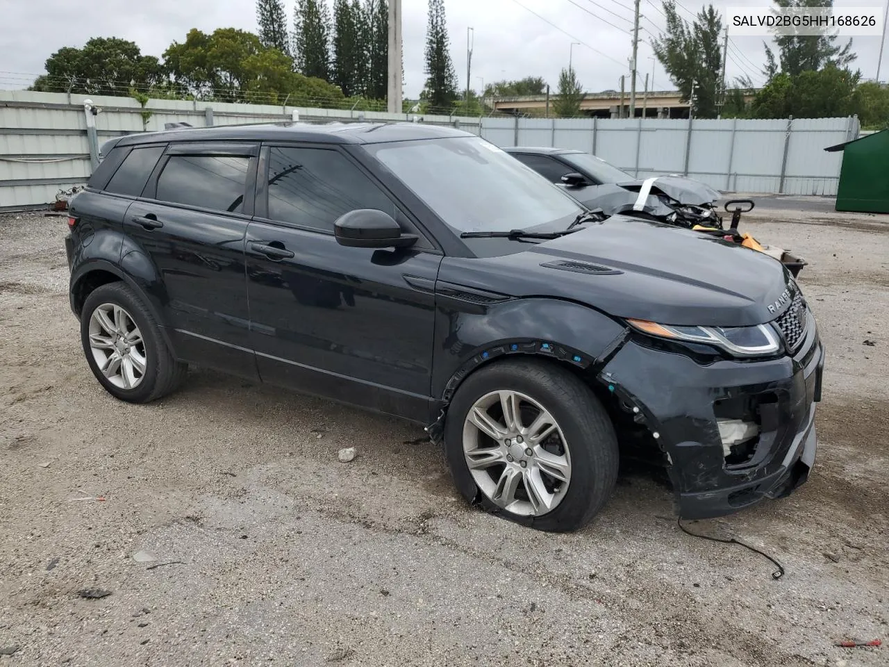 2017 Land Rover Range Rover Evoque Hse Dynamic VIN: SALVD2BG5HH168626 Lot: 79702394