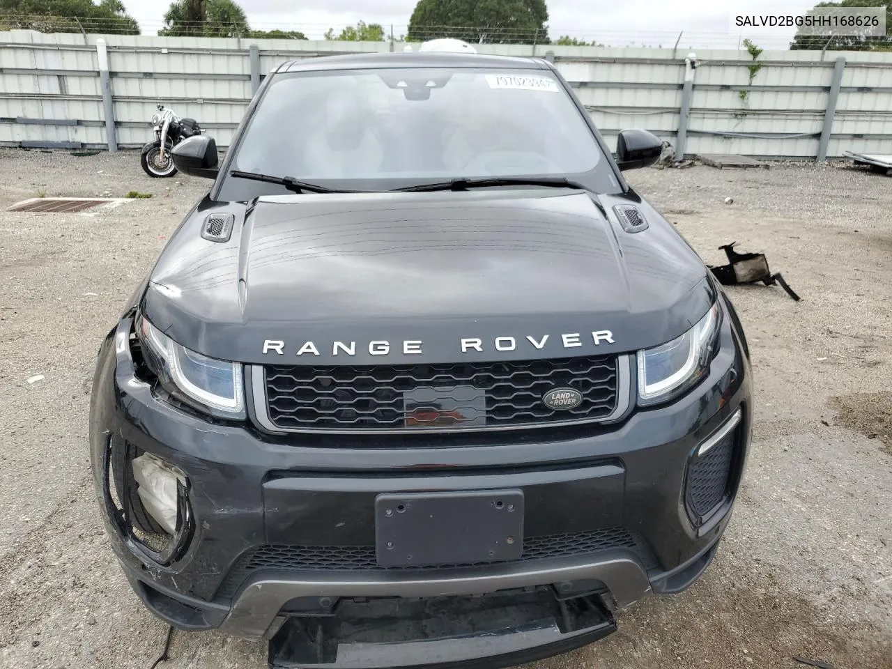 2017 Land Rover Range Rover Evoque Hse Dynamic VIN: SALVD2BG5HH168626 Lot: 79702394