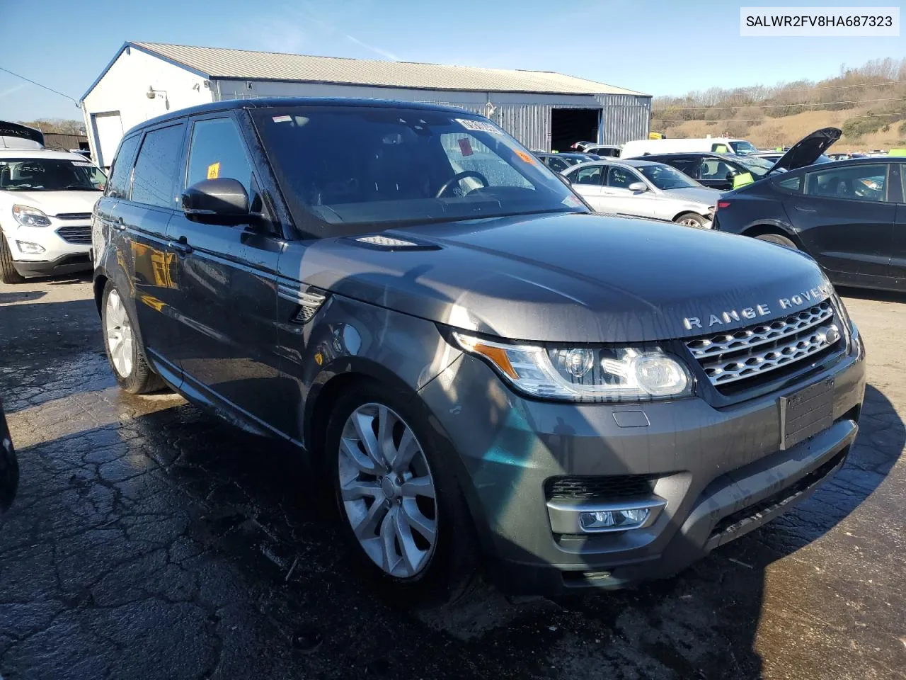 2017 Land Rover Range Rover Sport Hse VIN: SALWR2FV8HA687323 Lot: 79810644