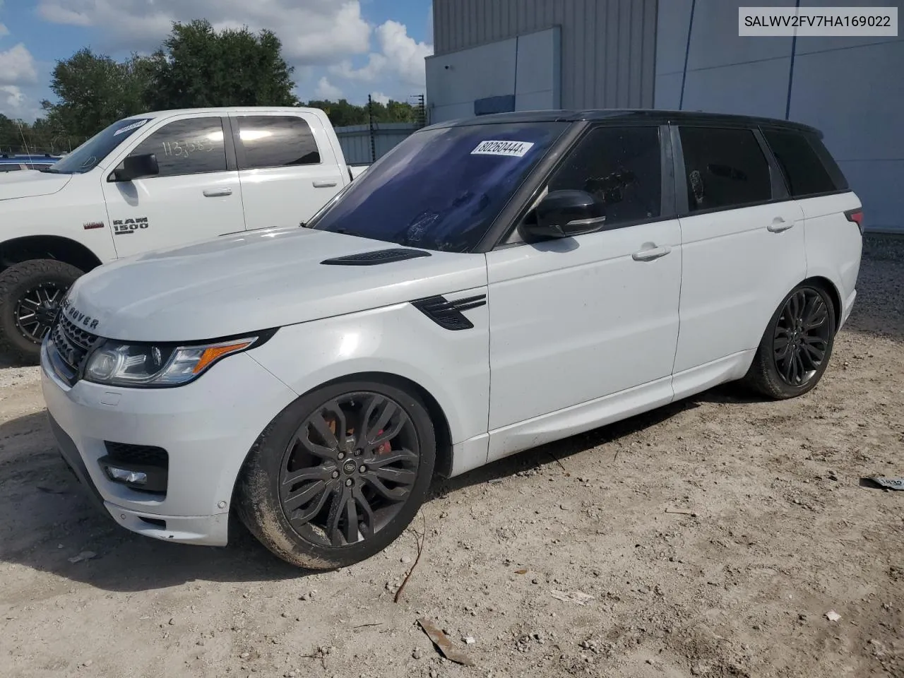 2017 Land Rover Range Rover Sport Hse Dynamic VIN: SALWV2FV7HA169022 Lot: 80260444