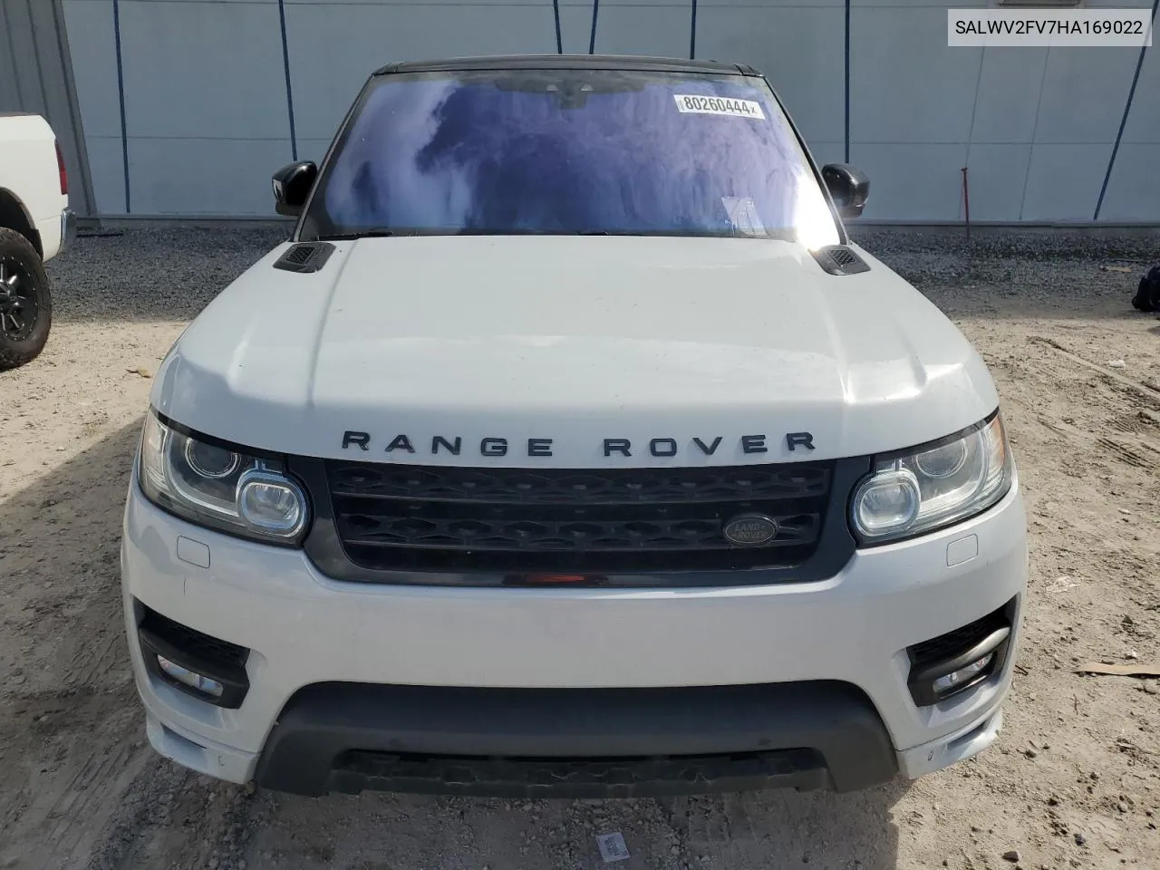 2017 Land Rover Range Rover Sport Hse Dynamic VIN: SALWV2FV7HA169022 Lot: 80260444