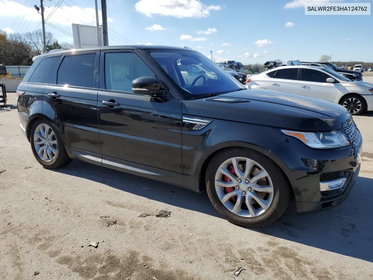 2017 Land Rover Range Rover Sport Sc VIN: SALWR2FE3HA124762 Lot: 80264564